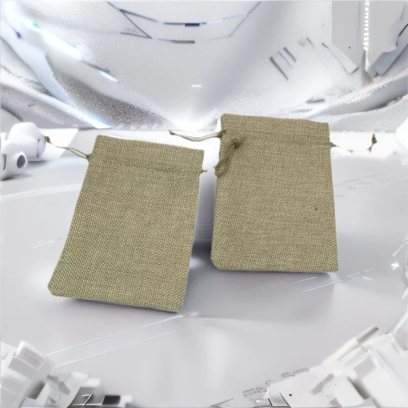 Jute Bag Packaging - 10x14 cm 300 adet Jüt Çanta