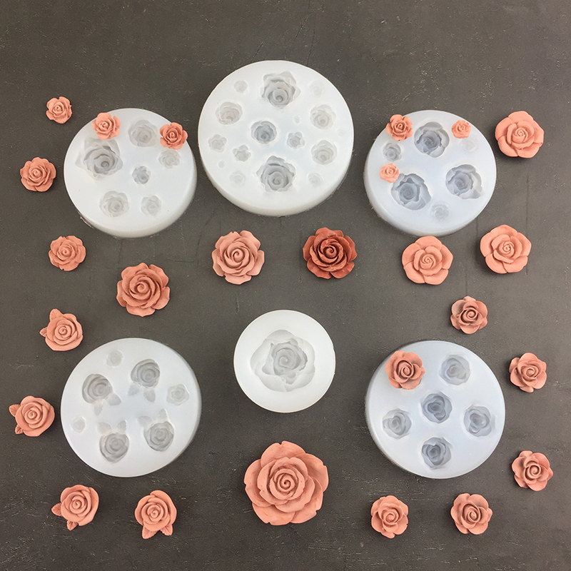 3D gül çiçek şekli yaprak sili - Candle Making Accessories incelemesi ve fiyatı