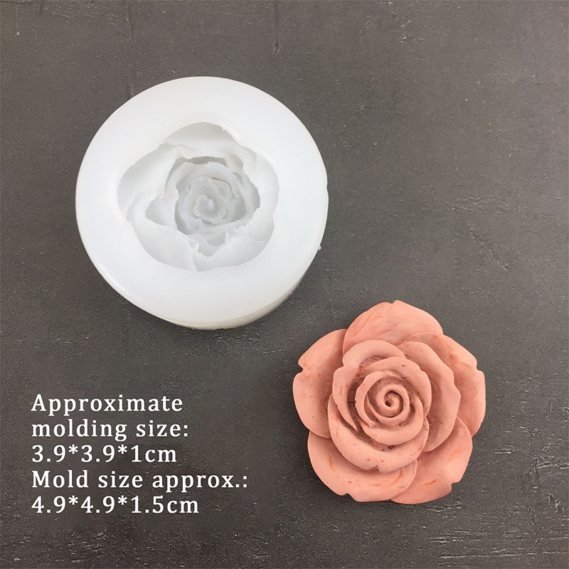 3D gül çiçek şekli yaprak sili - Candle Making Accessories incelemesi ve fiyatı