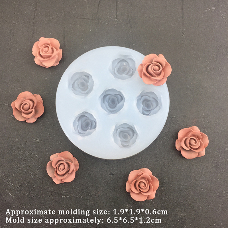 3D gül çiçek şekli yaprak sili - Candle Making Accessories incelemesi ve fiyatı
