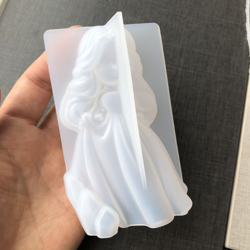 3D Sevimli Prenses Silikon Mum - Candle Making Accessories incelemesi ve fiyatı