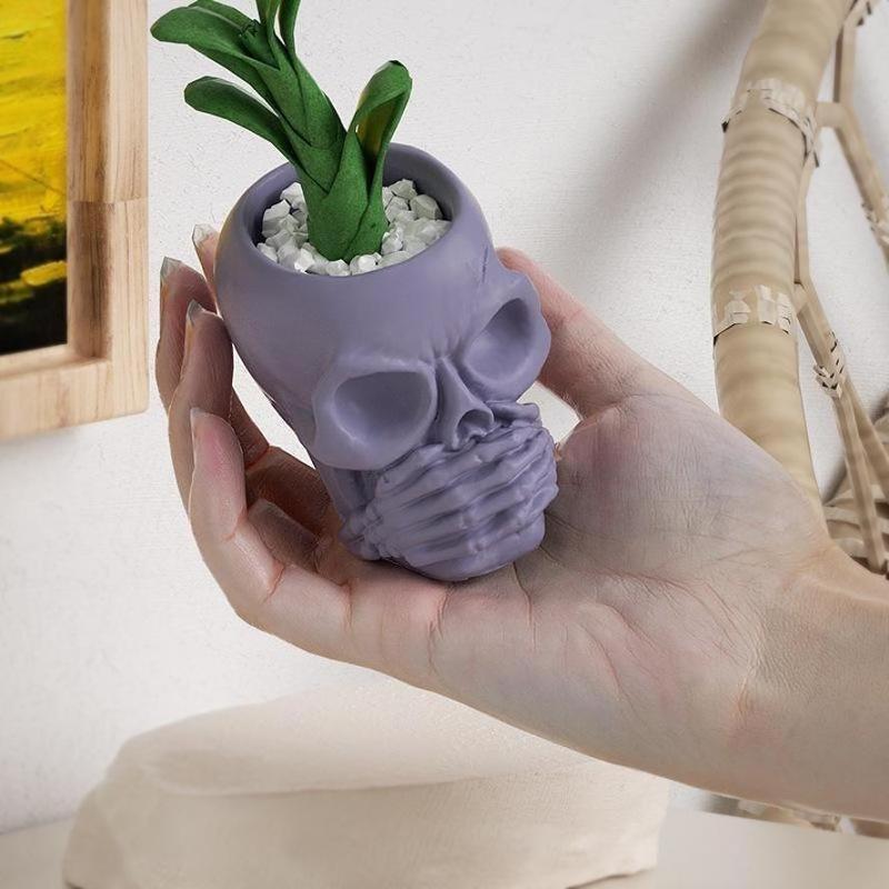 3D Kafatası Silikon Reçine Kal - Candle Making Accessories incelemesi ve fiyatı