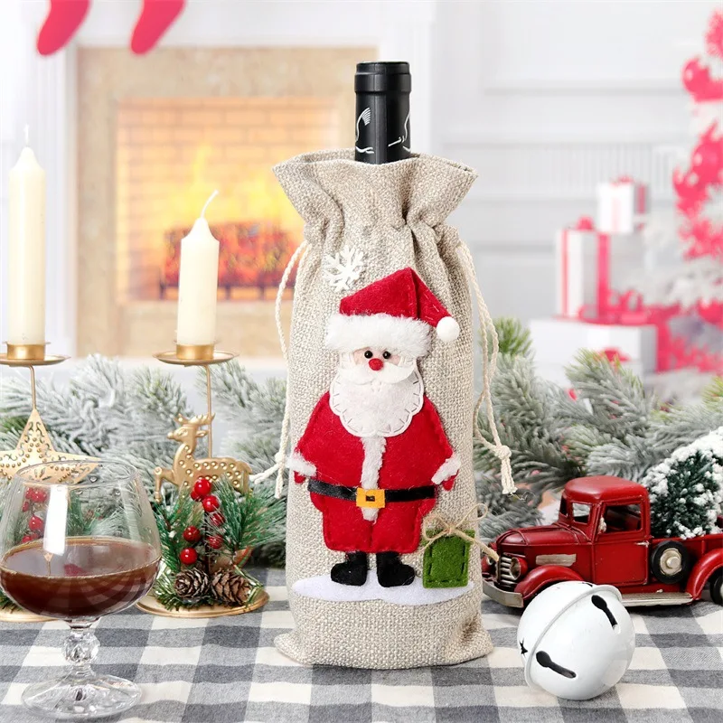 Xmas kardan adam noel baba şar - Jute Bag Packaging incelemesi ve fiyatı