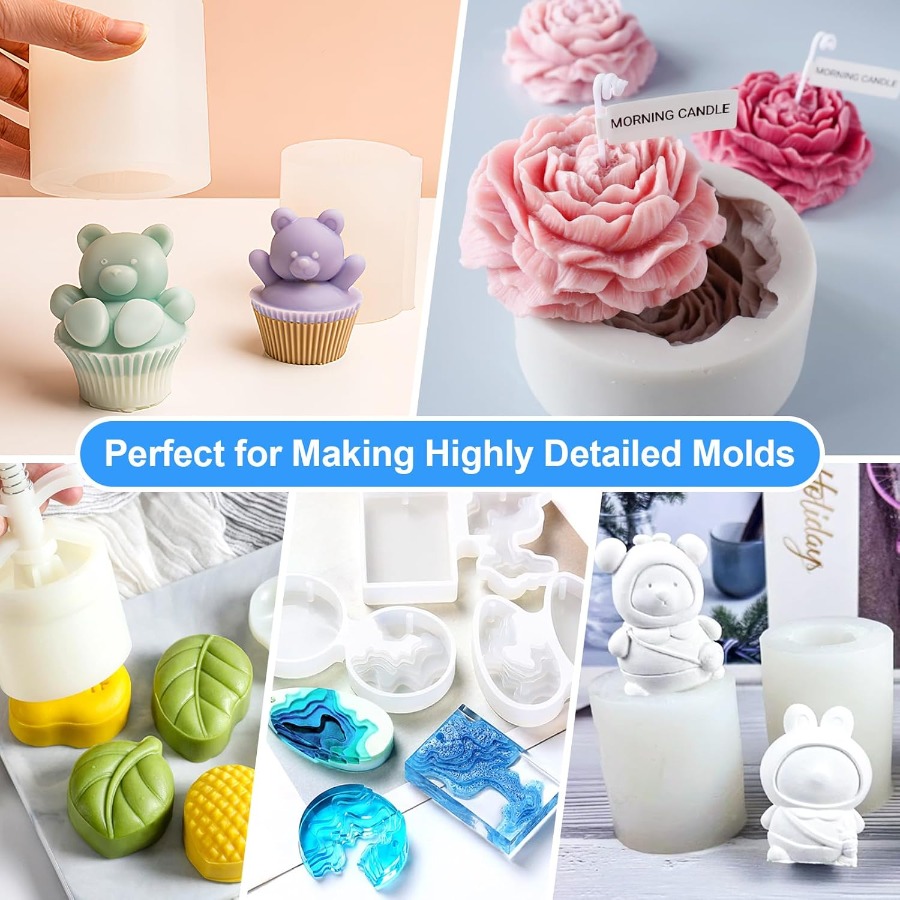 Silikon Kalıp Yapım Seti, 38.8 - Candle Making Accessories incelemesi ve fiyatı